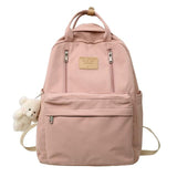 Women's Lightweight Multi-Pocket School Backpack