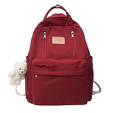 Women's Lightweight Multi-Pocket School Backpack