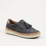 Women's Knit Slip-On Shoes with Cushioned Sole