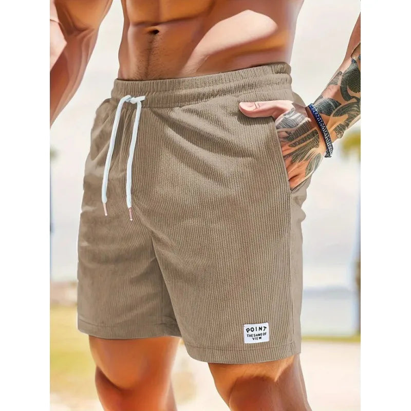 Men's Drawstring Casual Shorts