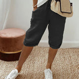 Cotton Linen Shorts