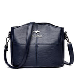 Women's Vegan Leather Crossbody Bag with Adjustable Strap