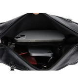 Women's Faux Leather Crossbody Bag with Zip Pockets