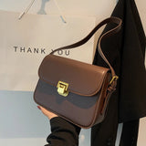 Women's Compact Shoulder Bag with Adjustable Strap