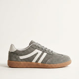 Women's Retro Panelled Chunky Lace-Up Sneakers