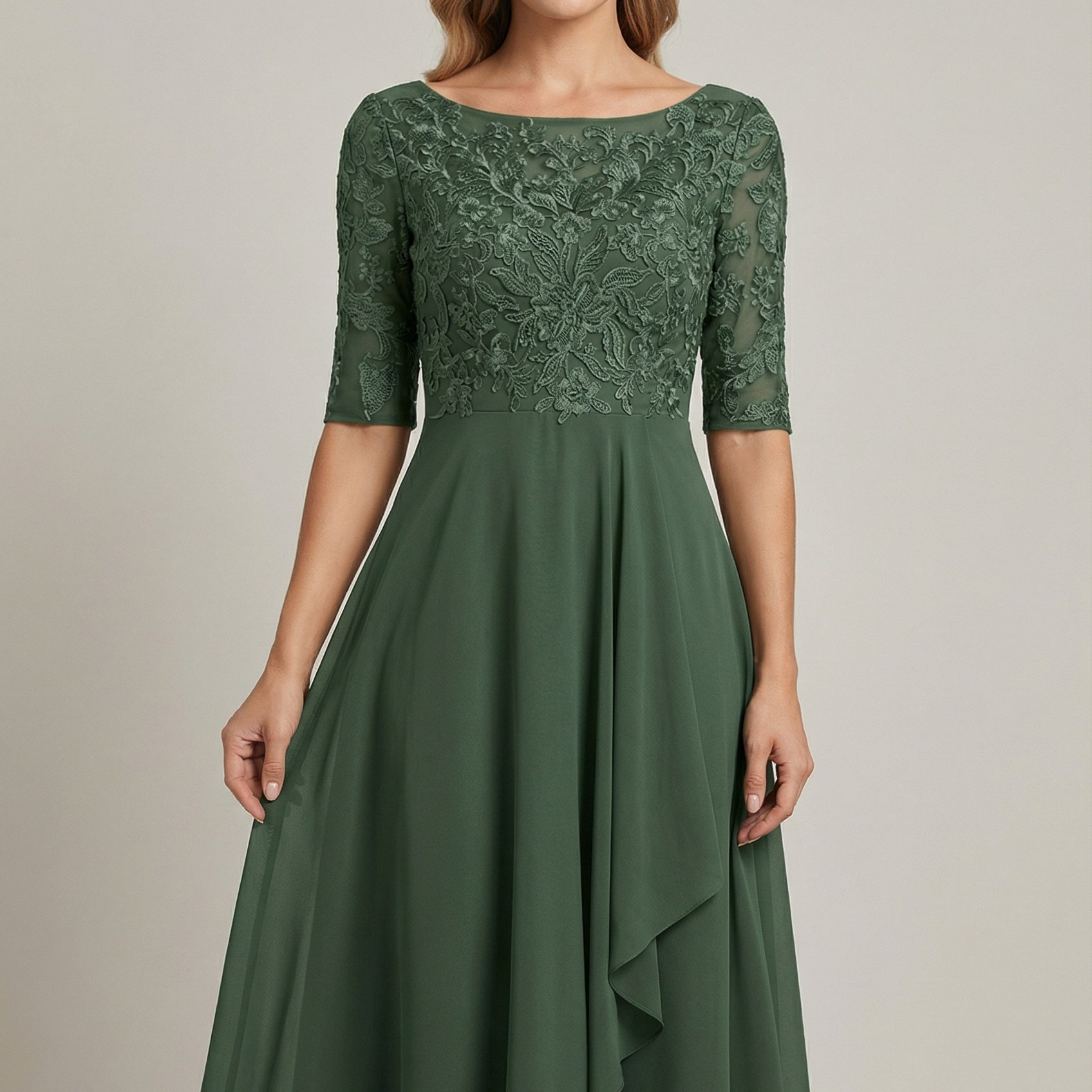 Noah | High Waist Midi Dress