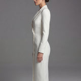 Natalie | Tailored Midi Blazer Dress