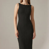 Ocean Gleam | Ripple Texture Cami Dress