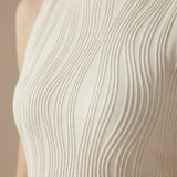 Ocean Gleam | Ripple Texture Cami Dress