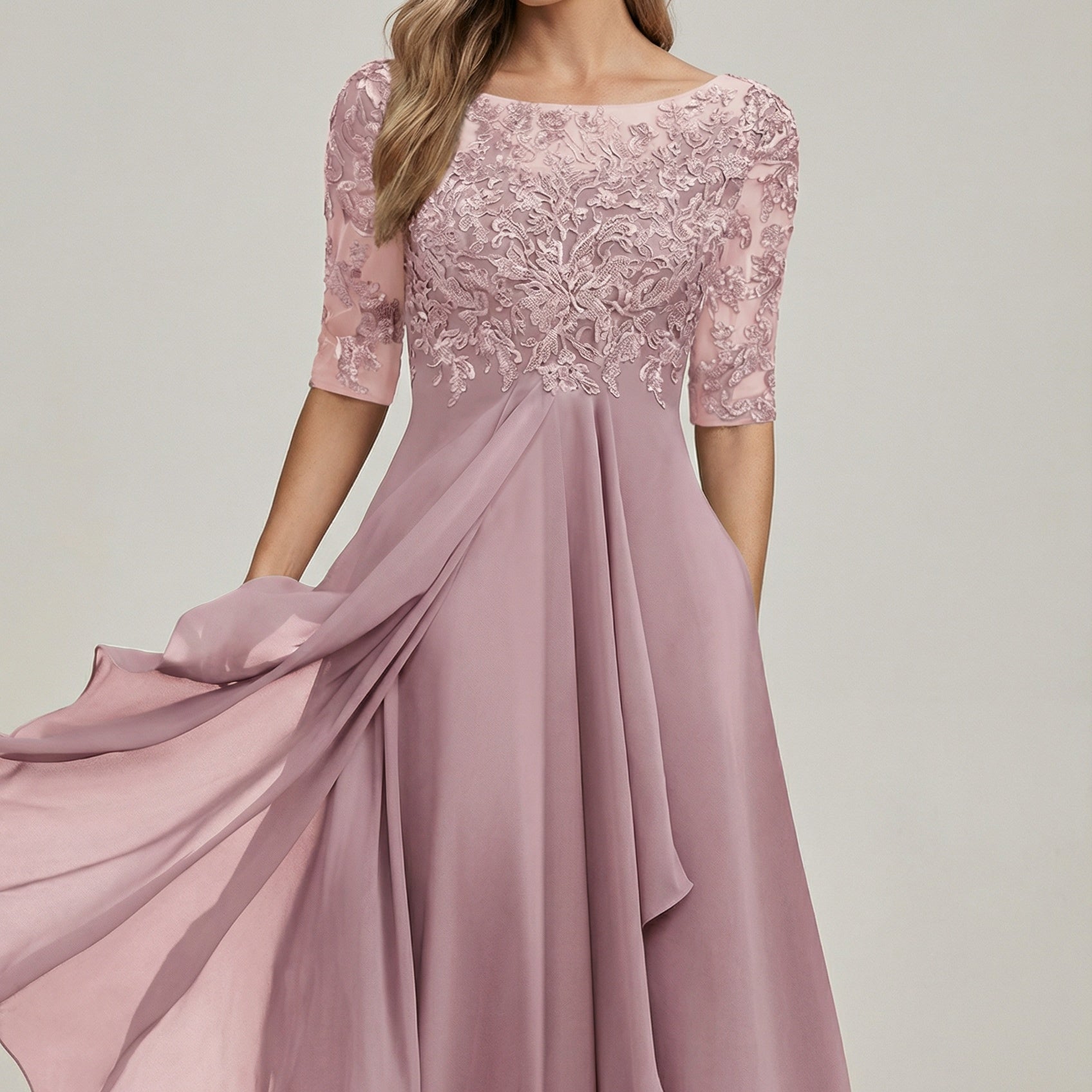 Noah | High Waist Midi Dress