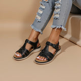 Women's Cushioned Footbed Adjustable Strap Walking Sandals