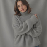 Soft Cashmere Turtleneck Sweater