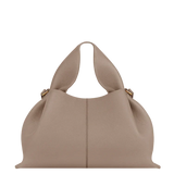 Women's Spacious Vegan Leather Handbag With Detachable Strap