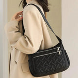 Women's Water-Repellent Multi-Pocket Crossbody Bag