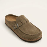 Women's Suede-Look Slip-On Platform Clogs