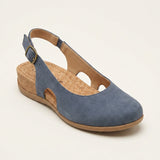 Women's Cushioned Footbed Adjustable Strap Flat Sandals
