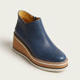 Women's Platform Ankle Boots with Cushioned Sole