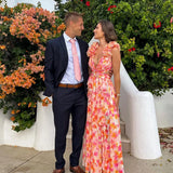 Floral Ruffle Tiered Maxi Dress
