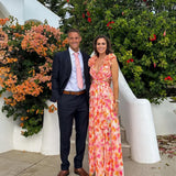 Floral Ruffle Tiered Maxi Dress