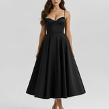 Spaghetti Strap Midi Dress