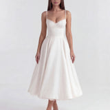 Spaghetti Strap Midi Dress