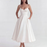 Spaghetti Strap Midi Dress