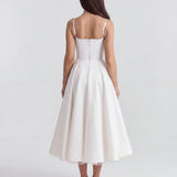 Spaghetti Strap Midi Dress