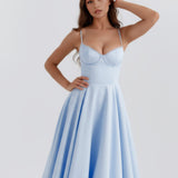 Spaghetti Strap Midi Dress