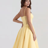 Spaghetti Strap Midi Dress