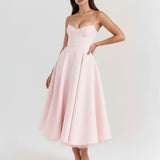 Spaghetti Strap Midi Dress