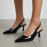 Elira Slingback Court Heels – Pointed Toe Elegance with All-Day Comfort