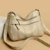 Women's Water-Repellent PU Leather Crossbody Bag