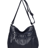 Women's Water-Repellent PU Leather Crossbody Bag