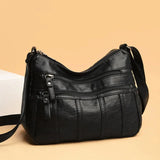 Women's Water-Repellent PU Leather Crossbody Bag