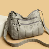 Women's Water-Repellent PU Leather Crossbody Bag