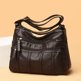 Women's Water-Repellent PU Leather Crossbody Bag