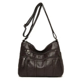 Women's Water-Repellent PU Leather Crossbody Bag