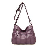Women's Water-Repellent PU Leather Crossbody Bag