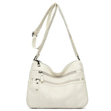 Women's Water-Repellent PU Leather Crossbody Bag