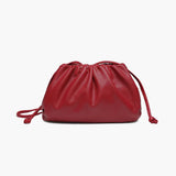 Women's Compact Vegan Leather Dumpling Crossbody Bag