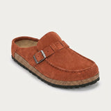 Women's Suede-Look Slip-On Platform Clogs