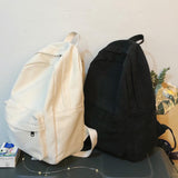 Women's Water-Repellent Canvas Backpack with Laptop Pocket