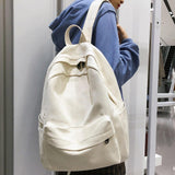 Women's Water-Repellent Canvas Backpack with Laptop Pocket