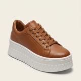Women's Chunky Platform Sneakers with Cushioned Footbed