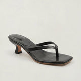 Women's Strappy Open-Toe Kitten Heel Sandals