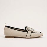 Women's Buckle Loafers with Cushioned Footbed