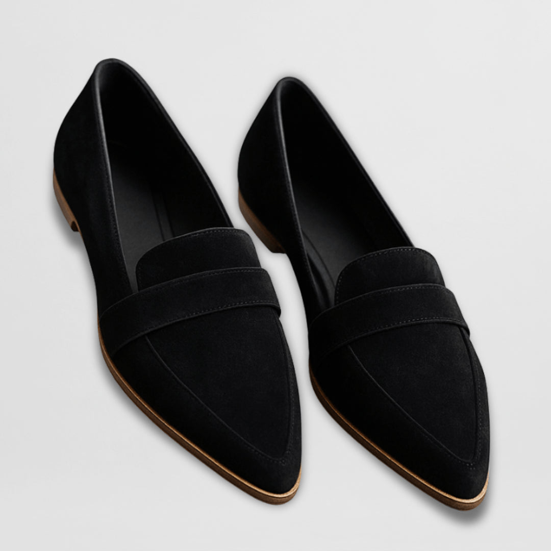 Pointed Toe Slip-On Loafers