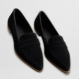 Pointed Toe Slip-On Loafers