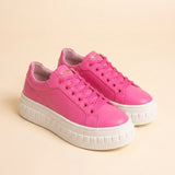 Women's Chunky Platform Sneakers with Cushioned Footbed