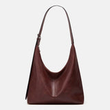 Women's Minimalist Shoulder Bag with Wide Strap
